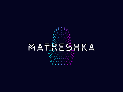 Matreshka digital digitalart interactive jkdesign krivenko logo logotype matryoshka ray techno