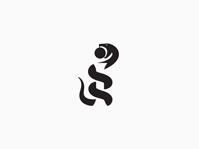 Letter i + snake Logo branding i jkd jkdesign krivenko letter logo logotype monogram negative negativespace snake логотип