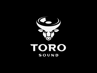 Toro Sound Logo autosound bass bull horns jkd jkdesign logo logotype loud music record sound speaker toro логотип