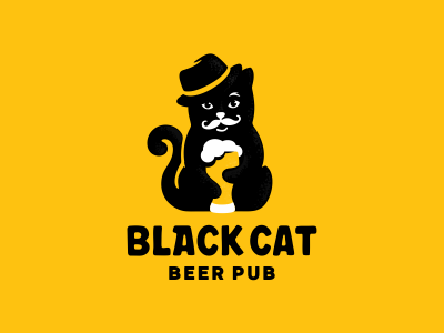 Black cat  by Krivenko Ivan Dribbble Dribbble