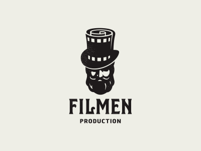 FilMen beard film hate logo logotype men movie video