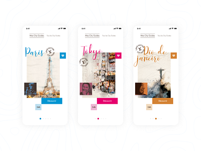 LV City Guide app redesign
