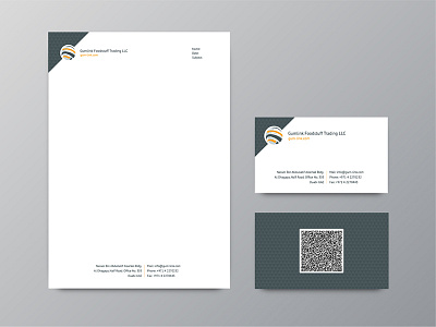 Gumlink business card stationary