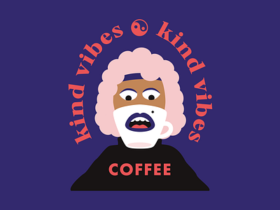 Kind Vibes Coffee: Logo Exploration #3