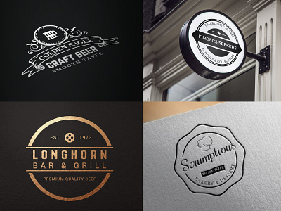 Classic Vintage Logo & Badge