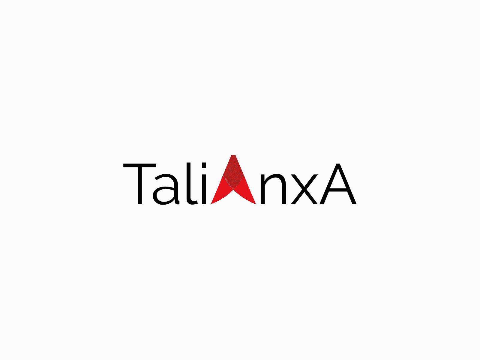 TaliAnxa brand brand identity branding color company courtain design flat graphic icon lettering logo logo design logodesign logotype red theathre type typography vector