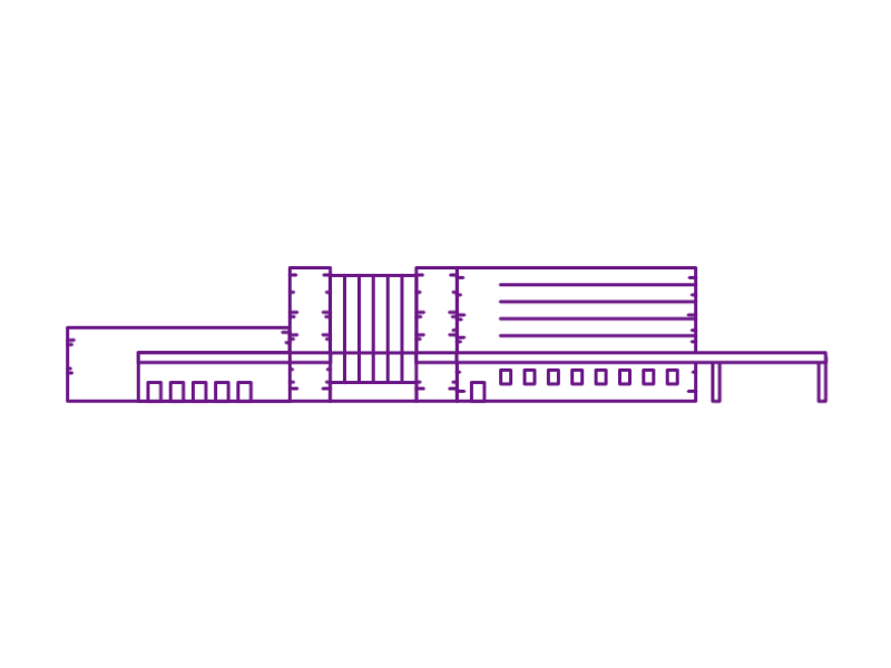 Santa Maria Novella Railway Station, Florence building city firenze flat icon italy line motion stroke train