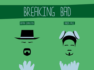 Breaking Bad bad bass breaking green illustration minimal saul series tv