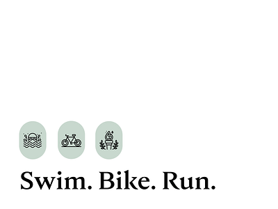 A journey like no other. cycling icon map maps running sports swimming triathlon website website design xtreme