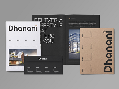 Real estate development firm rebrand - application