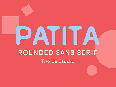 FREE DOWNLOAD!! PATITA - ROUNDED SANS SERIF FONT FAMILY