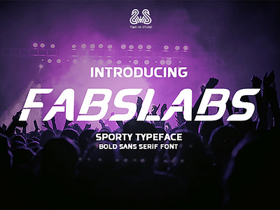 FREE DOWNLOAD!!! FABSLABS - SPORTY TYPEFACE