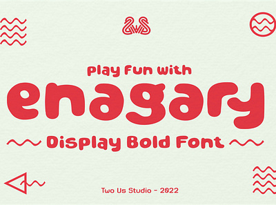 FREE DOWNLOAD!!! ENAGARY - DISPLAY BOLD FONT bold bulk bulky cartoon comic cute displayfont font letter lettering posterfont strong style typeface typography unique