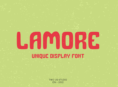 FREE DOWNLOAD!!! LAMORE - UNIQUE DISPLAY FONT beauty bold cute displayfont font futuristic letter lettering movie posterfont scary simple stylish tech typeface typography unique