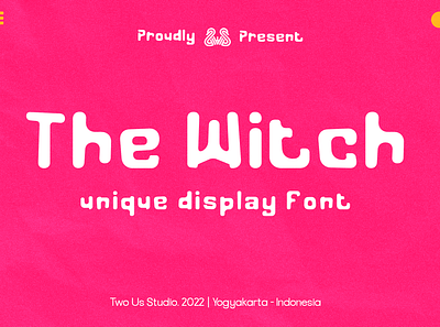 FREE DOWNLOAD!!! THE WITCH - UNIQUE DISPLAY FONT bold dark displayfont font haloween letter lettering posterfont rough scary strong stylish typeface typography unique