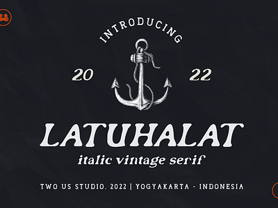 FREE DOWNLOAD!!! LATUHALAT - VINTAGE SERIF FONT