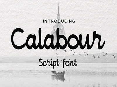 FREE DOWNLOAD !!! CALABOUR - HANDMADE SCRIPT FONT displayfont font free freebie freedonwload freefont handwrite handwritting letter lettering posterfont script typeface typography