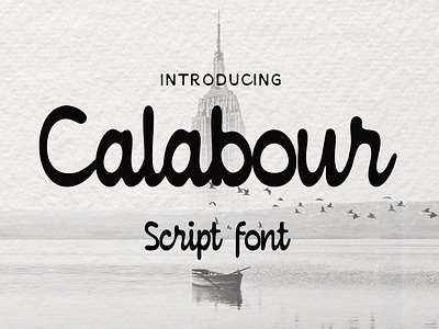 FREE DOWNLOAD !!! CALABOUR - HANDMADE SCRIPT FONT