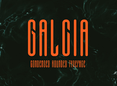 FREE DOWNLOAD!!! GALCIA - CONDENSED ROUND TYPEFACE clean condensed displayfont dynamic font free freebie freedownload freefont letter lettering light posterfont round thin typeface typography unique