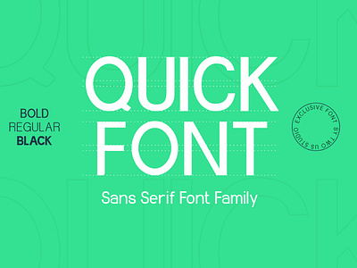 FREE DOWNLOAD!!! QUICK - SANS SERIF FAMILY FONT