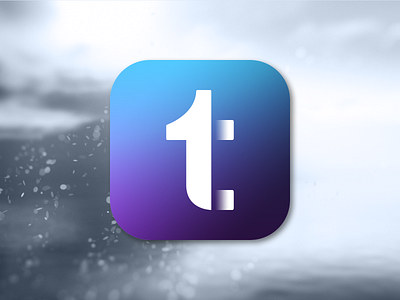 Tumblr App Icon 1 + t