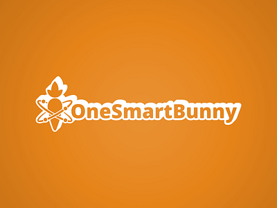 OneSmartBunny Alternate Logo game development logo onesmartbunny osb sticker mule