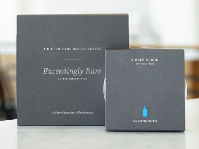 Blue Bottle Coffee XR Packaging bluebottle branding design identity packaging product photography typography