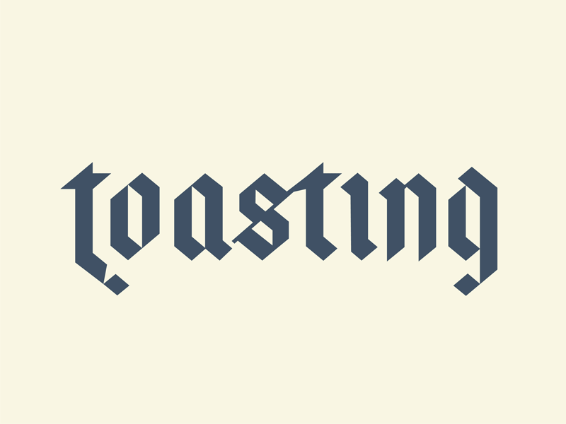 Modified Blackletter blackletter gif identity modified modified type typography
