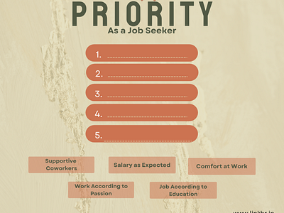 Sort By Your Priority As A Job Seeker - Link HR