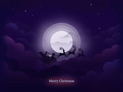 Merry Christmas illustration