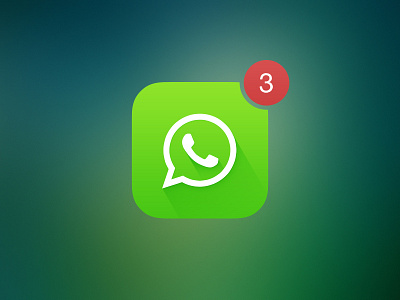 Whatsapp iOS 7 7 design icon ios notification redesign shadow ui ux whatsapp