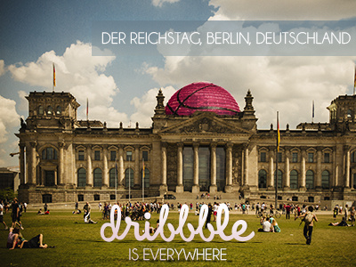 Der Dribbble Reichstag architecture berlin deutschland dribbble germany logo reichstag