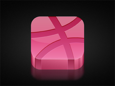 Dribbble iOS Icon