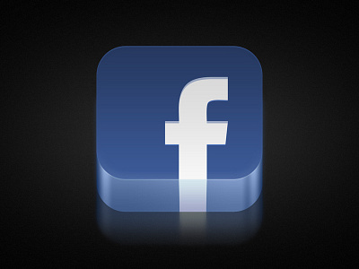 Facebook iOS icon app facebook icon ios ui ux