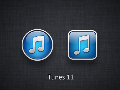 iTunes 11 iOS Icon app icon ios itunes ui ux