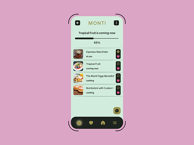 Progress Bar app dailyui design mobile monti progress bar ui ux