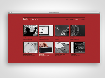 IxD Portfolio (redesign)