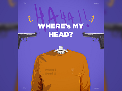 Where is my head? design graphic design illustration logo typography vector