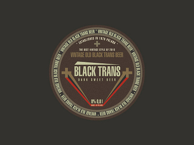 Label Black Trans