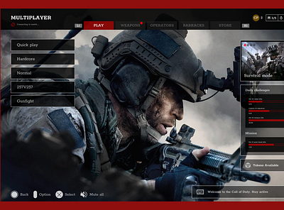 Call of Duty Redesign. Modern Warfare