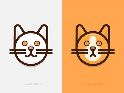 Mycat animal cartoon cat character cute iconography illustration kitten likang lovely outline