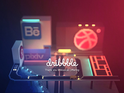 Hello Dribbble! debut design illustration shot