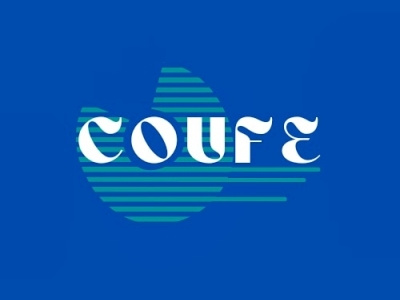 'Coufe' logo coffeshop