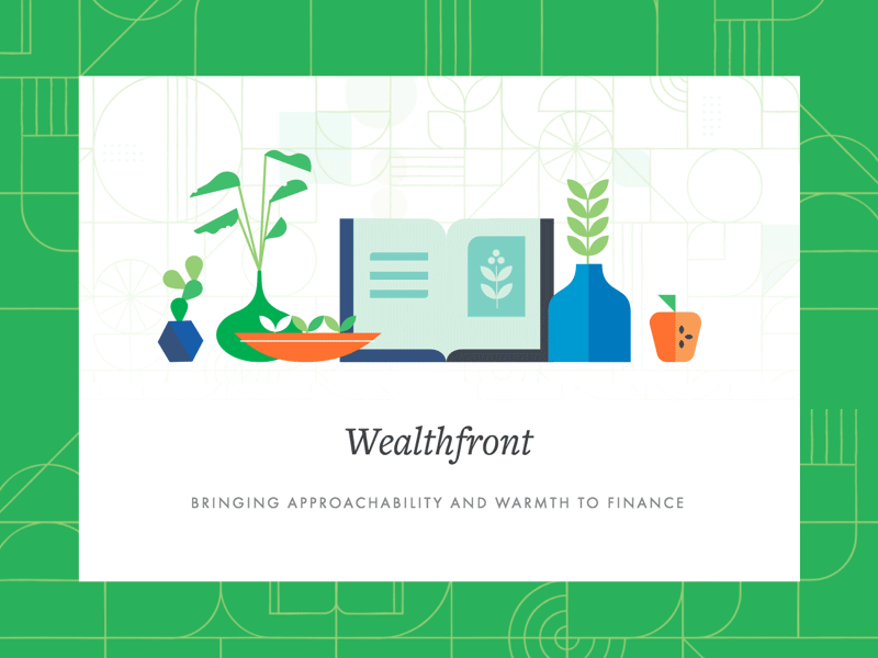 03 — Wealthfront Illustration System branding character financial illustration illustration system onboarding print product wealthfront