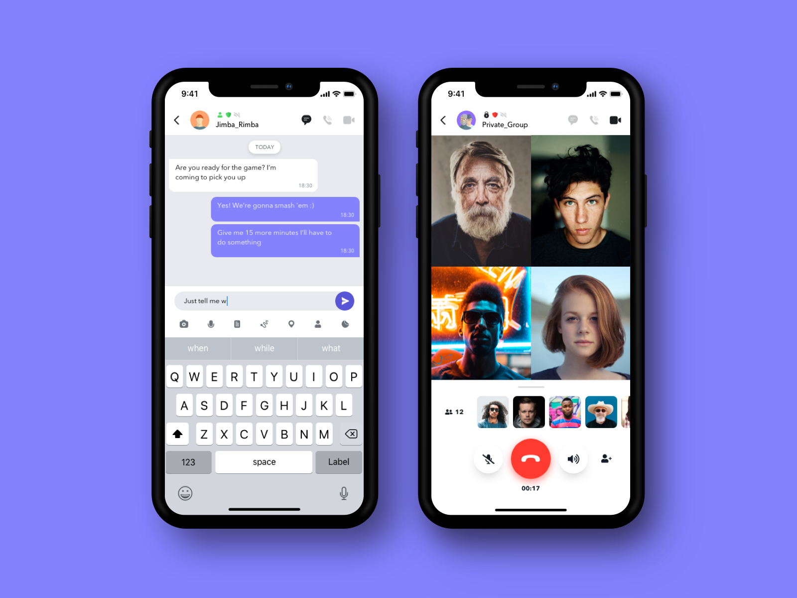 Messaging App - Chat & Video Call by Kaan Yurtbasi on Dribbble