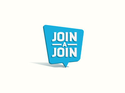 Join A Join logo blue brand design icon join logo logotype shadyau shape tipo wbd
