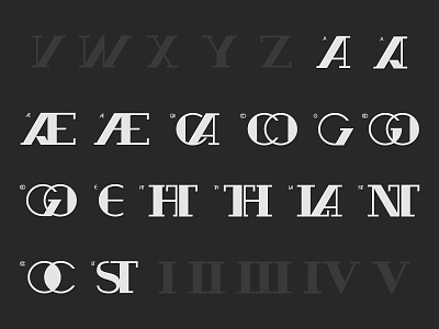 GANDHI™ Typeface ALT abecedary clean collab design font gandhi inspiration letter letterhead shadyau specimen type typeface typo typography wbd
