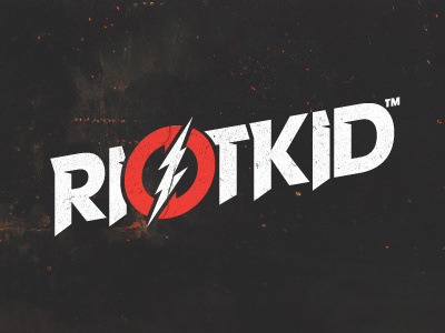 RIOTKID™ avant garde design letters logo riotkid shadyau thunder type type treatment typo typography wbd