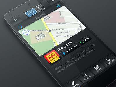 GIV App Rest Info app car contact mercedes mercedes benz mobile owner ui ux