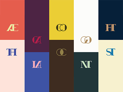 GANDHI™ Ligatures classic colorful design gandhi ligatures modern serif type typeface typography